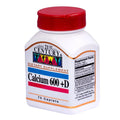 21st Century Calcium 600 D Caplets Dietary Supplement For Bone Health Pack Of 75