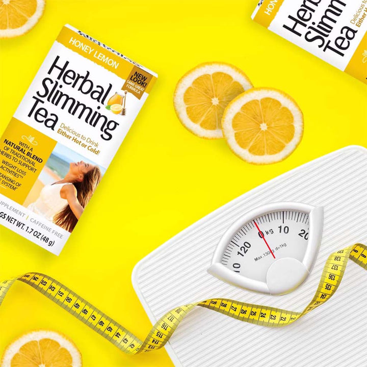 21st Century Herbal Slimming Tea Bag, Honey Lemon, Pack of 24's - Easy Pharmacy LLC