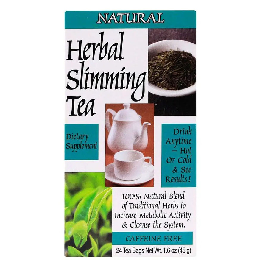 21st Century Herbal Slimming Tea Bags Pack of 24 Caffeine Free Senna Herbal Supplement
