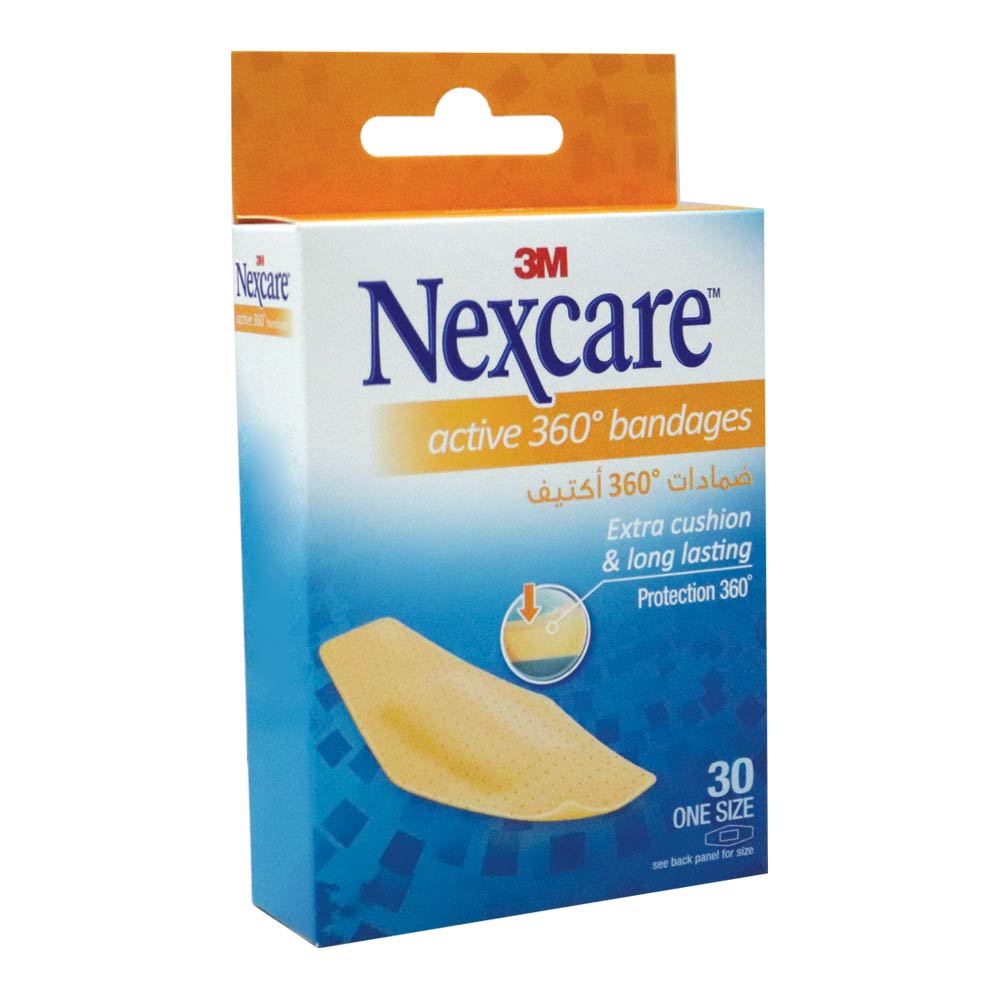 3M Nexcare Active Bandages 30's - Easy Pharmacy LLC