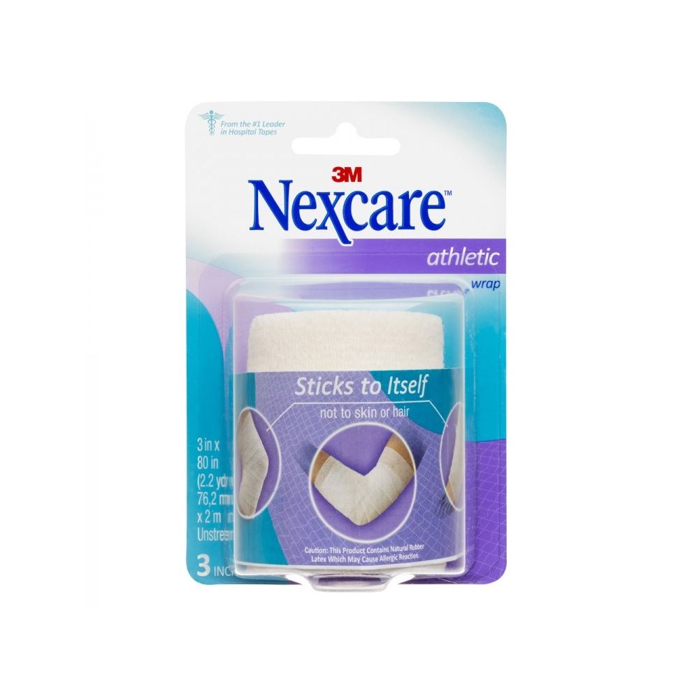 3M Nexcare Athletic Wrap White 3 inch x 2.2 yards - Easy Pharmacy LLC