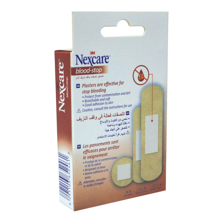3M Nexcare Blood Stop Assorted Bandages 14's - Easy Pharmacy LLC