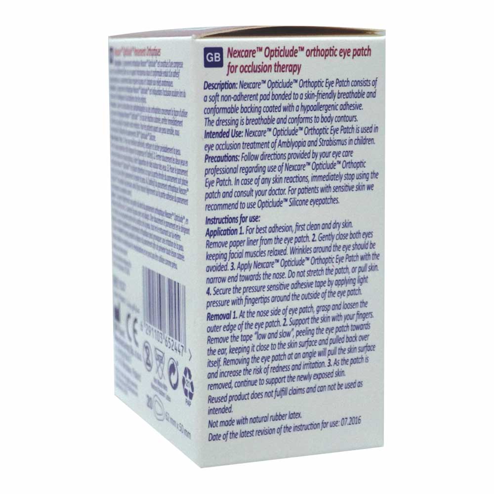3M Nexcare Junior Opticlude Eye Patch 20's - Easy Pharmacy LLC