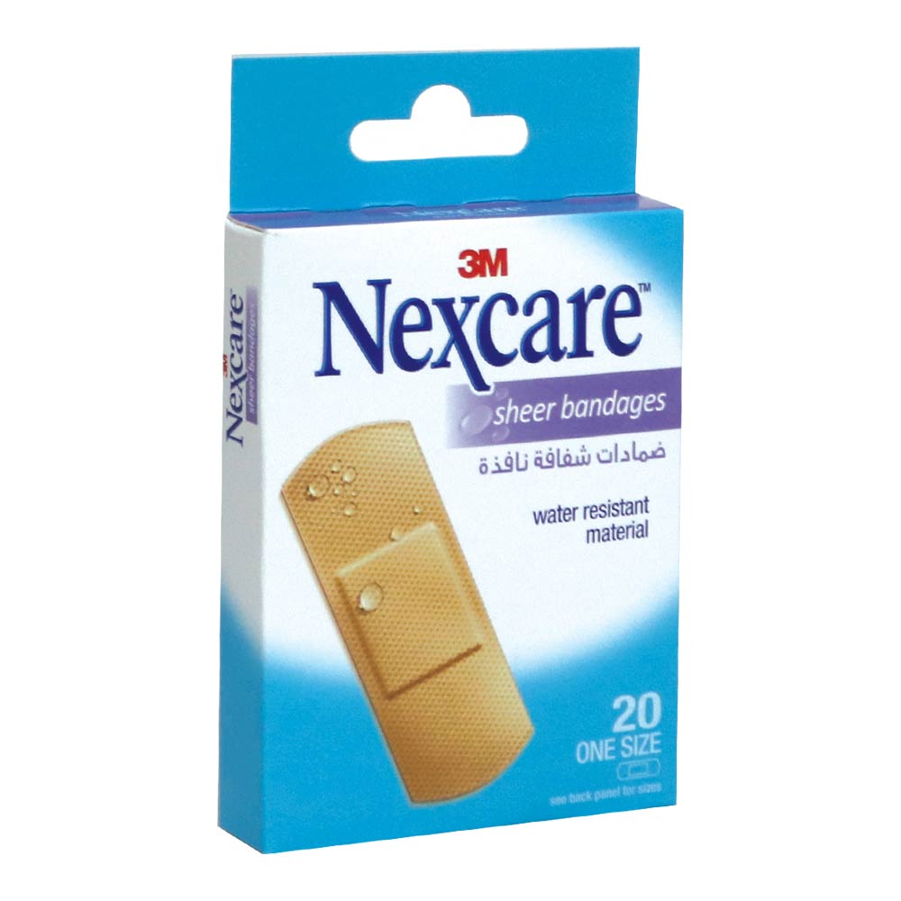 3M Nexcare Sheer Bandages 20's - Easy Pharmacy LLC