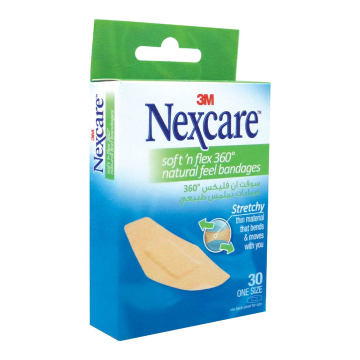 3M Nexcare Soft 'n Flex Bandage 572-30D 30's - Easy Pharmacy LLC