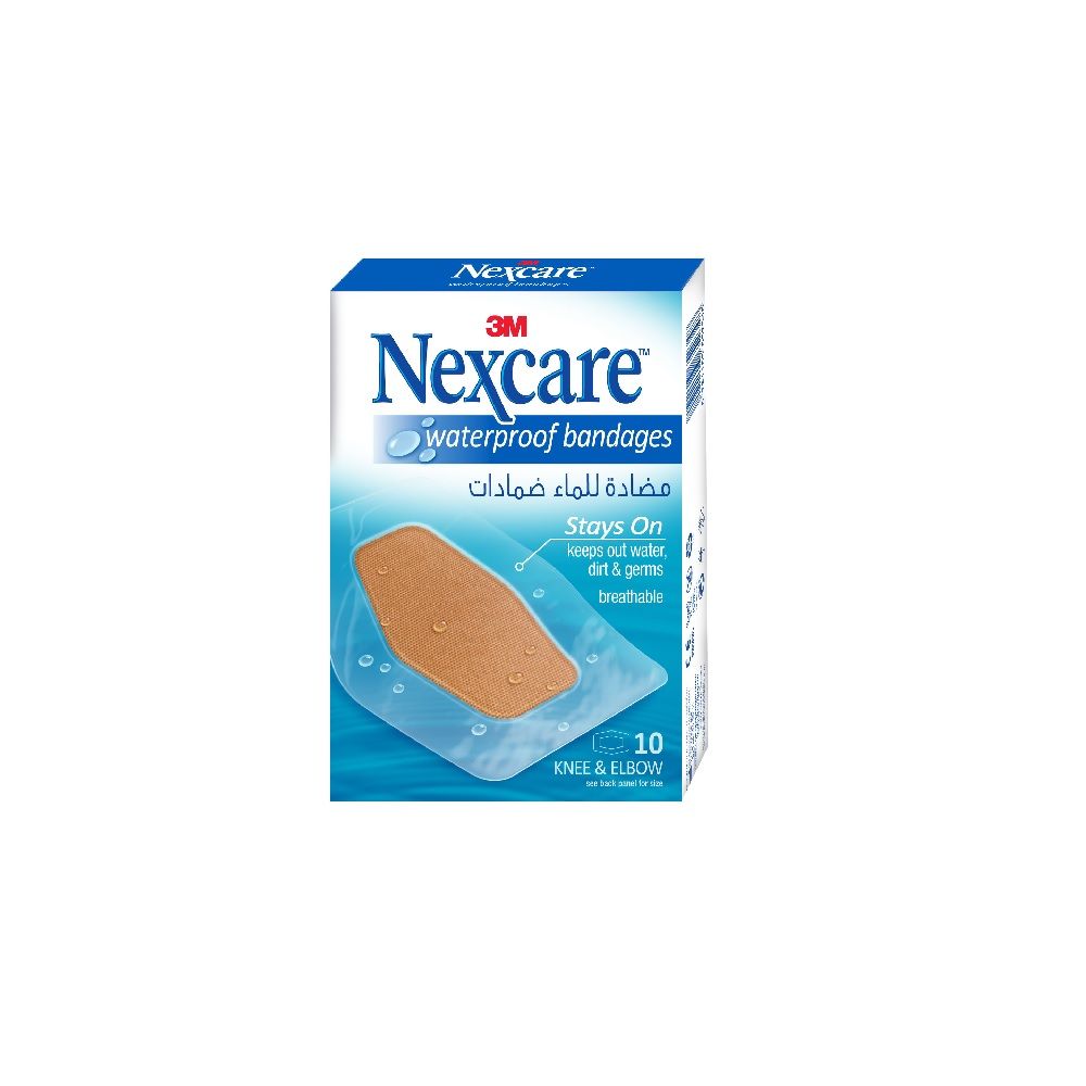 3M Nexcare Waterproof Bandages 10's - Easy Pharmacy LLC