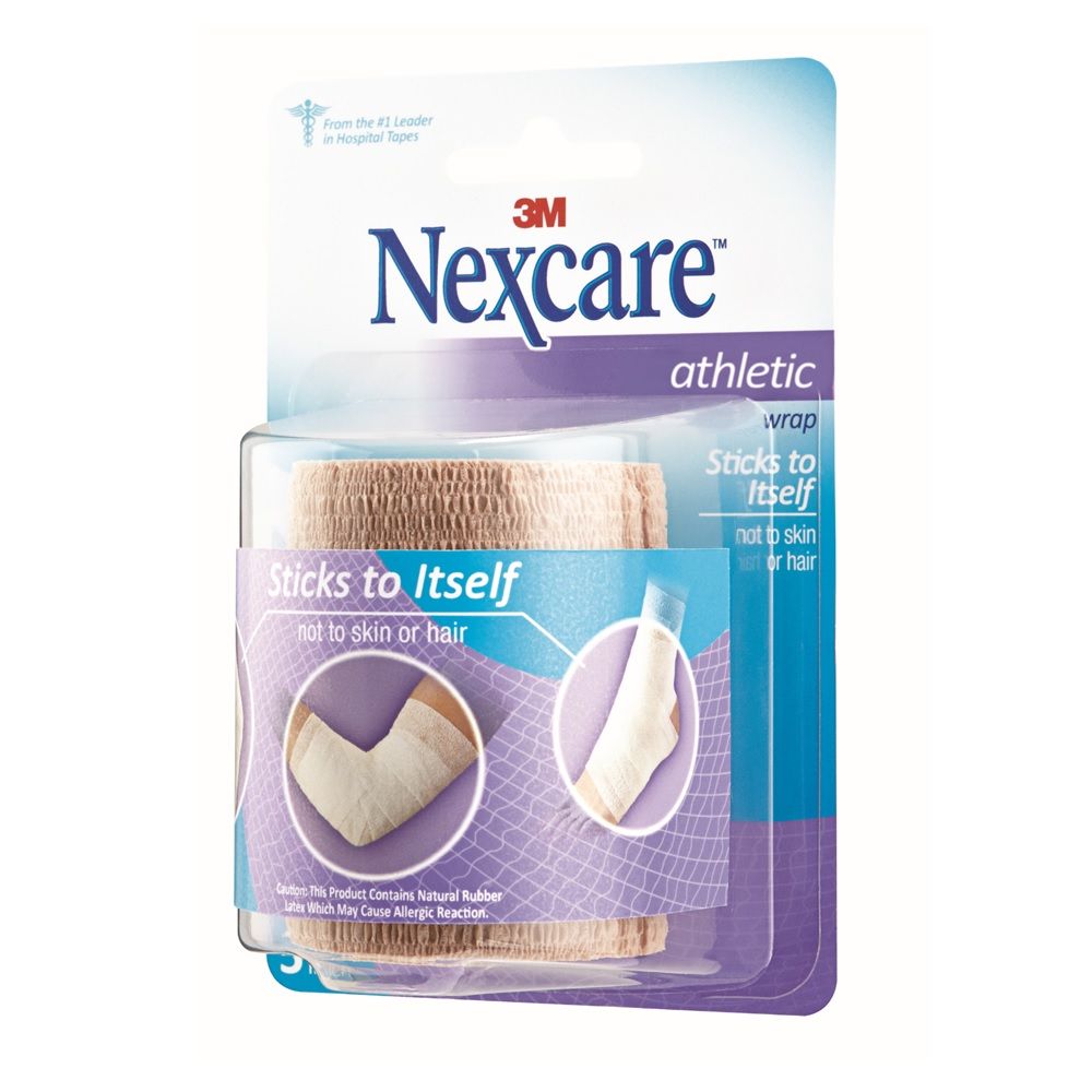 3M Nexcare Athletic Wrap Tan 3 inch x 2.2 yards - Easy Pharmacy LLC