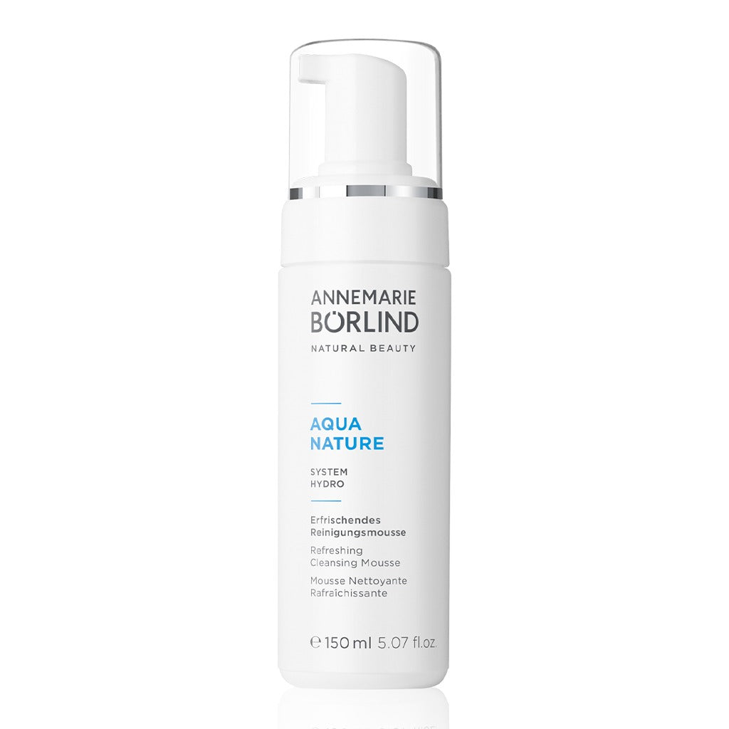 Annemarie Borlind Aquanature Refreshing Cleansing Mousse For Dirt & Make-up Removal 150ml - Easy Pharmacy LLC