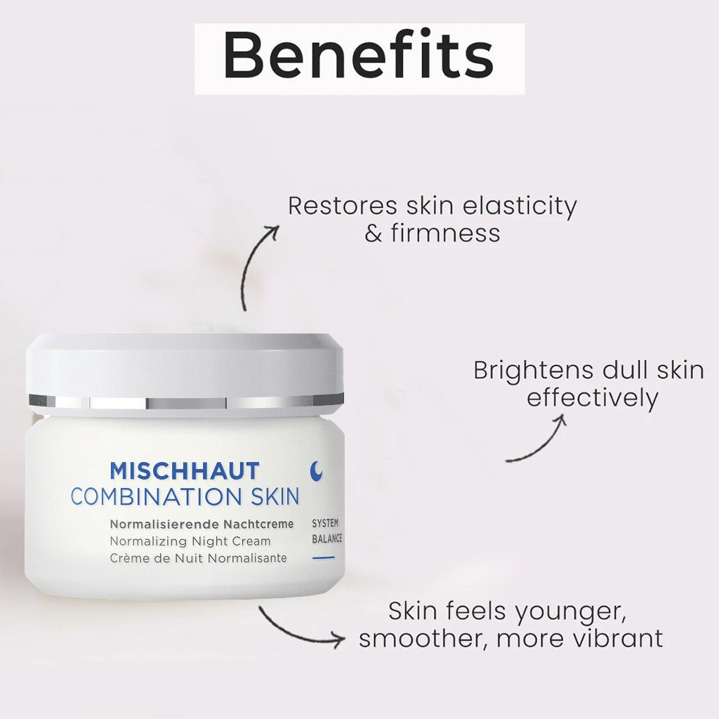Annemarie Borlind Normalizing Night Cream For Combination Skin 50ml - Easy Pharmacy LLC
