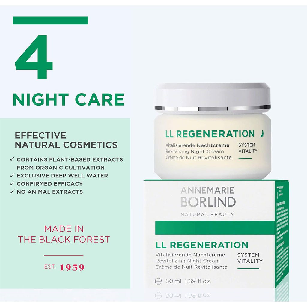 Annemarie Borlind LL Regeneration Revitalizing Night Cream 50ml - Easy Pharmacy LLC