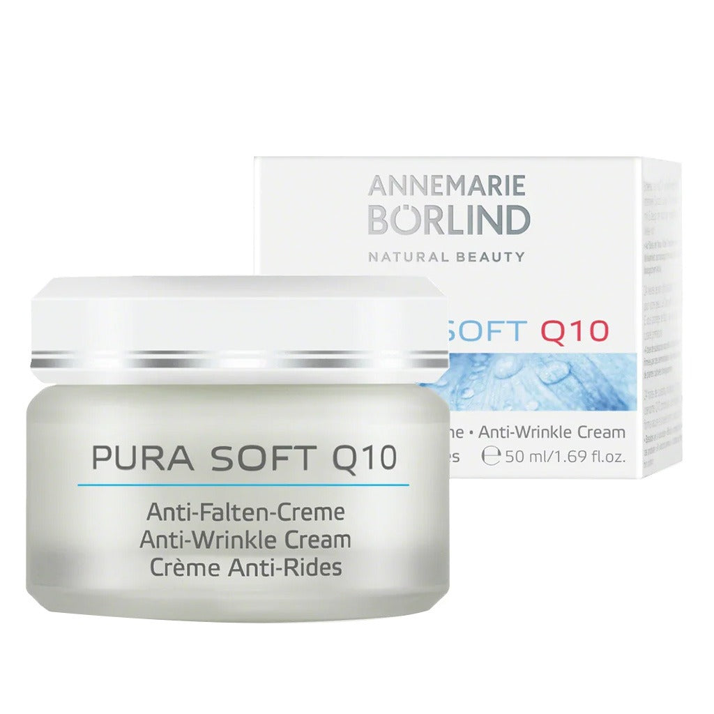 Annemarie Borlind Pura Soft Q10 Anti-Wrinkle Cream With Coenzyme Q10 & Vitamin E 50ml - Easy Pharmacy LLC