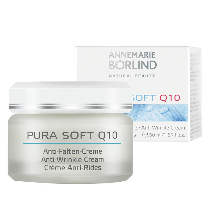 Annemarie Borlind Pura Soft Q10 Anti-Wrinkle Cream With Coenzyme Q10 & Vitamin E 50ml - Easy Pharmacy LLC