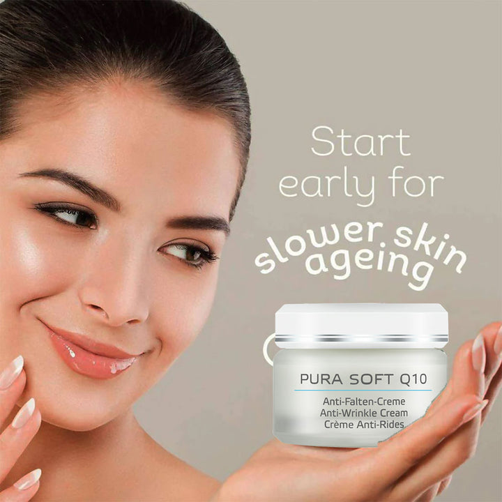 Annemarie Borlind Pura Soft Q10 Anti-Wrinkle Cream With Coenzyme Q10 & Vitamin E 50ml - Easy Pharmacy LLC