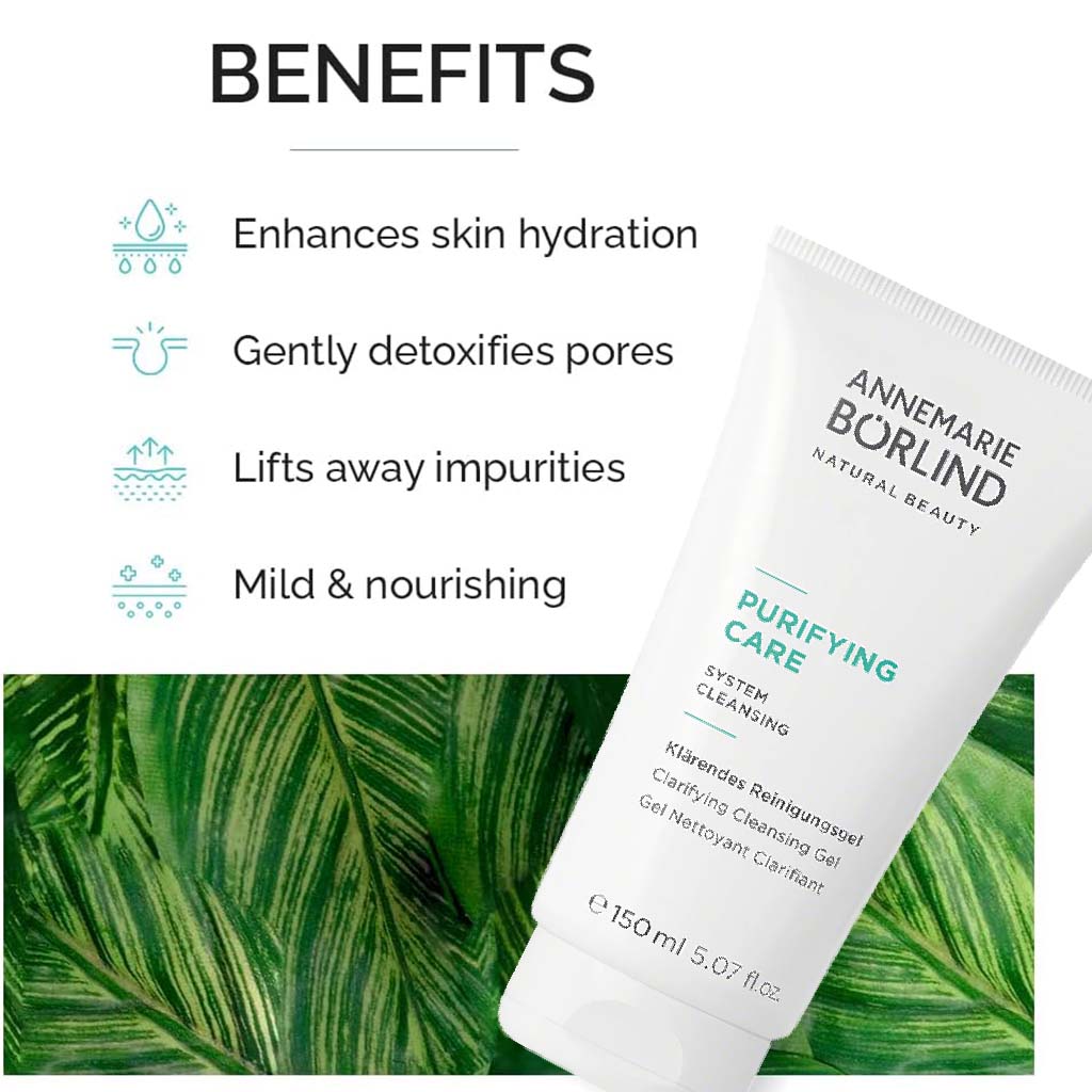 Annemarie Borlind Purifying Care Cleansing Gel For Blemish & Acne Prone Skin 150ml - Easy Pharmacy LLC