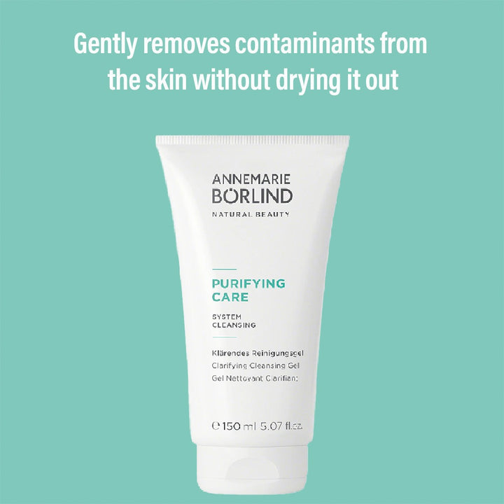 Annemarie Borlind Purifying Care Cleansing Gel For Blemish & Acne Prone Skin 150ml - Easy Pharmacy LLC