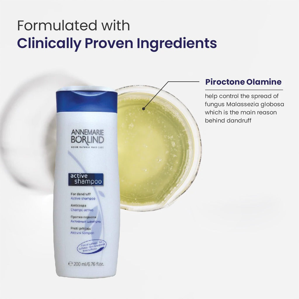 Annemarie Borlind Seide Active Dandruff Shampoo 200ml - Easy Pharmacy LLC