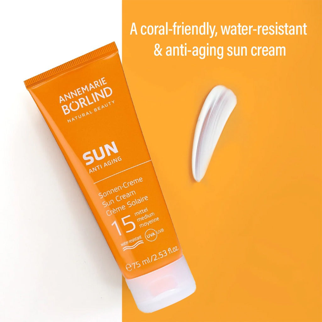 Annemarie Borlind Sun Anti Aging SPF15 Face Sunscreen Cream 75ml - Easy Pharmacy LLC
