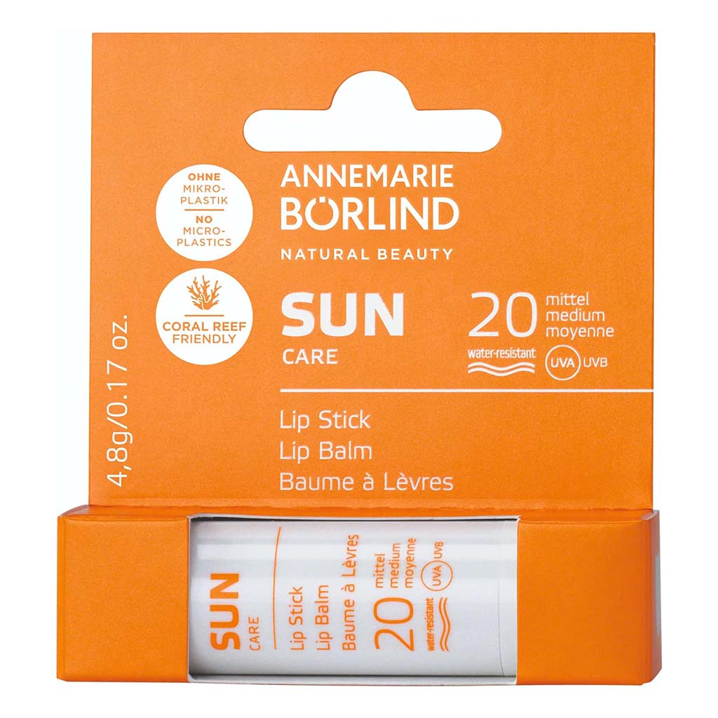 Annemarie Borlind Sun Care SPF 20 Lip Balm 4.8g - Easy Pharmacy LLC