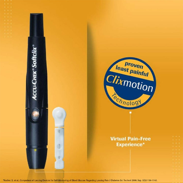 Accu-Chek Softclix Lancets For Diabetic Blood Glucose Testing, Pack of 100's - Easy Pharmacy LLC