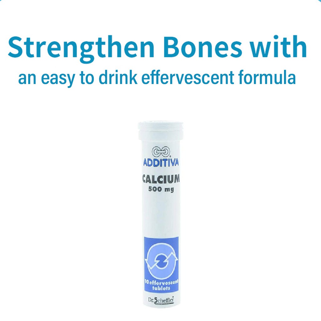 Additiva Calcium 500 mg Effervescent Tablets 10's - Easy Pharmacy LLC