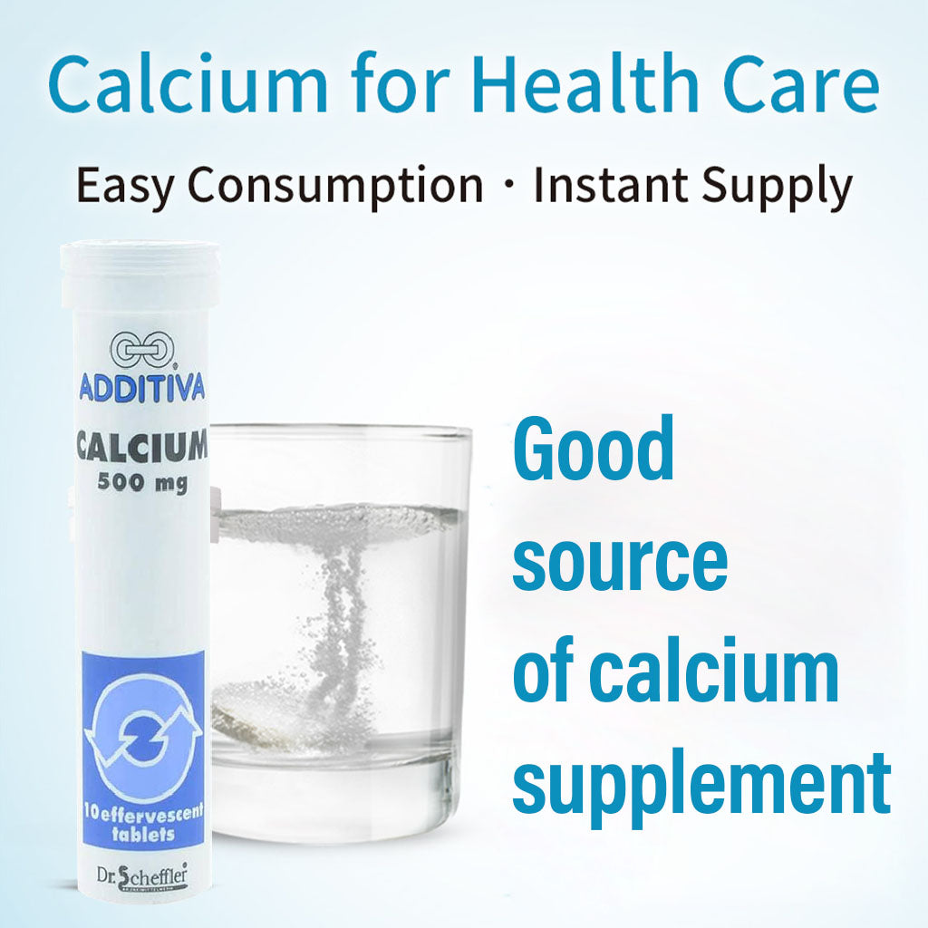 Additiva Calcium 500 mg Effervescent Tablets 10's - Easy Pharmacy LLC