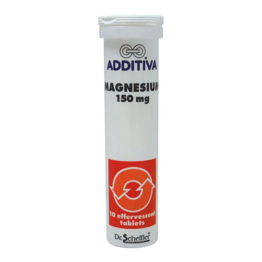 Additiva Magnesium 150 mg Effervescent Tablets – Daily Wellness & Nutritional Support, 10 Count