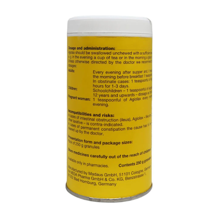 Agiolax Granules 250 g - Easy Pharmacy LLC