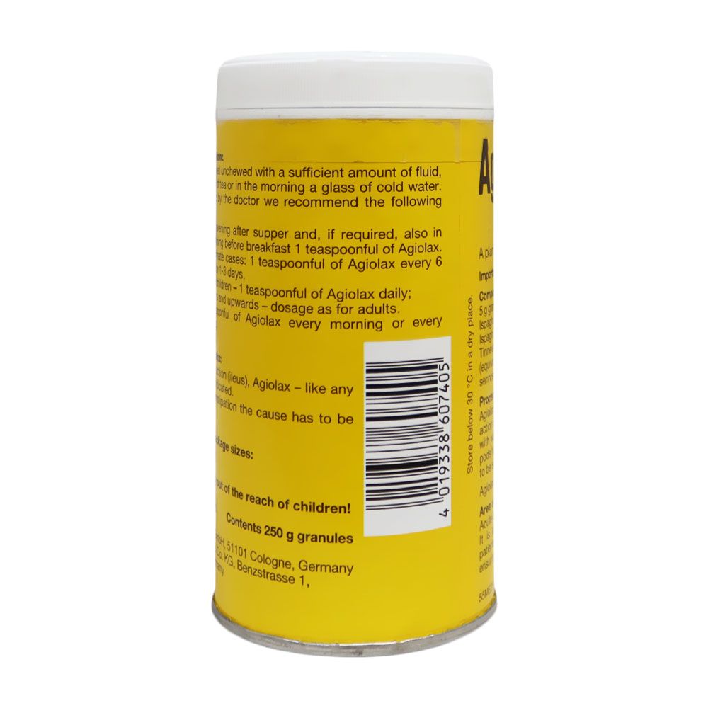 Agiolax Granules 250 g - Easy Pharmacy LLC