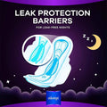 Always Clean & Dry Maxi Thick Night Sanitary Pads With Wings, Pack of 8's