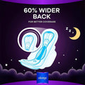 Always Clean & Dry Maxi Thick Night Sanitary Pads With Wings, Pack of 8's