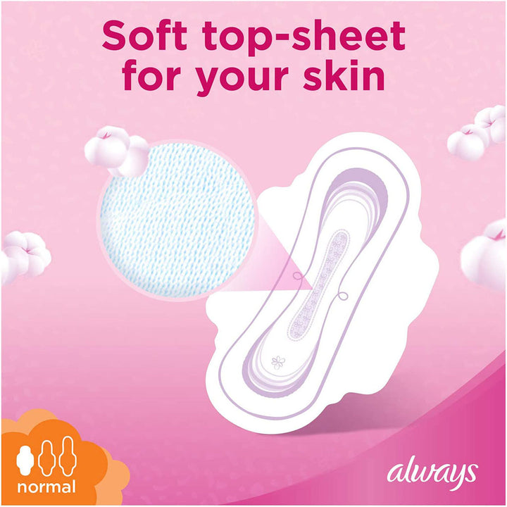 Always Cotton Soft Ultra Thin Normal Sanitary Pads With Wings, Pack of 10's - Easy Pharmacy LLC