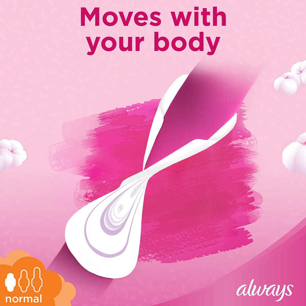 Always Cotton Soft Ultra Thin Normal Sanitary Pads With Wings, Pack of 10's - Easy Pharmacy LLC