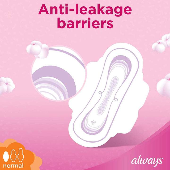 Always Cotton Soft Ultra Thin Normal Sanitary Pads With Wings, Pack of 10's - Easy Pharmacy LLC