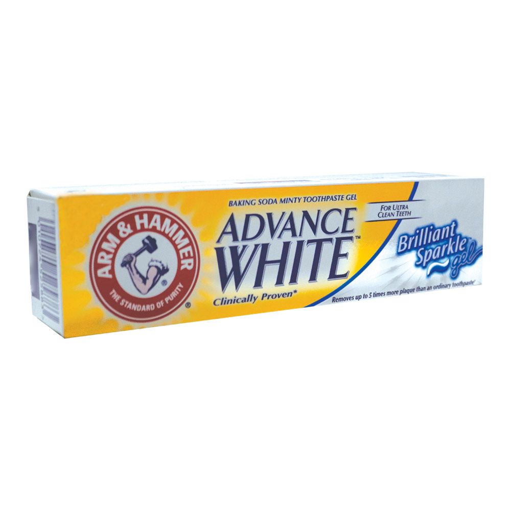 Arm & Hammer Advance White Brilliant Sparkle Gel Toothpaste 115 g - Easy Pharmacy LLC