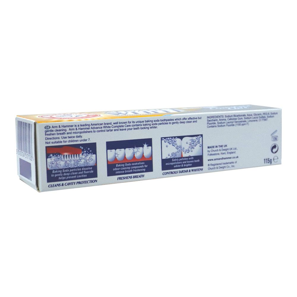 Arm & Hammer Advance White Complete Care Toothpaste - Easy Pharmacy LLC
