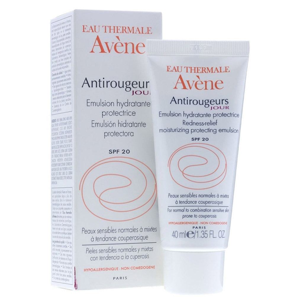 Avene Antirougeurs Jour Mositurizing Protecting Emulsion For Normal to Combination, Sensitive Skin 40ml - Easy Pharmacy LLC