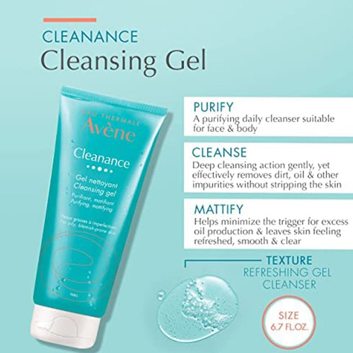 Avene Cleanance Soapless Cleanser Gel 200 mL - Easy Pharmacy LLC