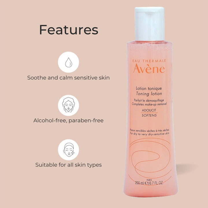 Avene Gentle Toner Lotion For Dry Skin & Sensitive Skin 200ml - Easy Pharmacy LLC