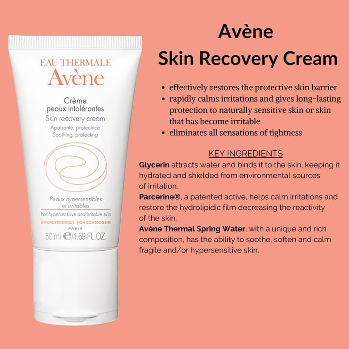 Avene Skin Recovery Cream For Hypersensitive Skin 50ml - Easy Pharmacy LLC