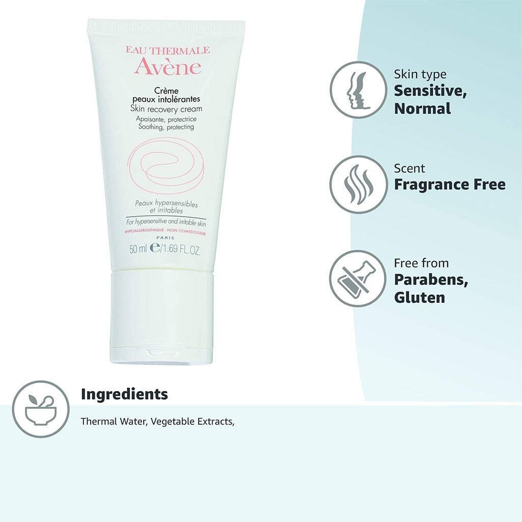 Avene Skin Recovery Cream For Hypersensitive Skin 50ml - Easy Pharmacy LLC