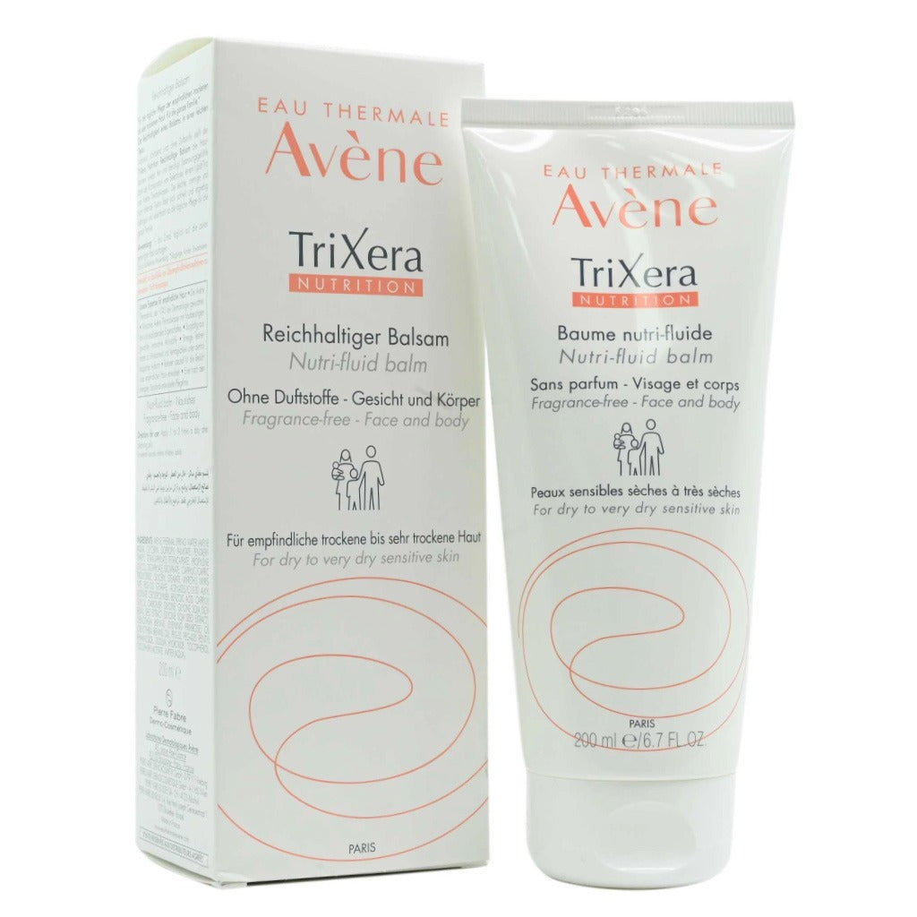 Avene Trixera Nutrition Nutri-Fluid Balm, Emollient Balm For Dry Skin And Sensitive Skin 200ml - Easy Pharmacy LLC