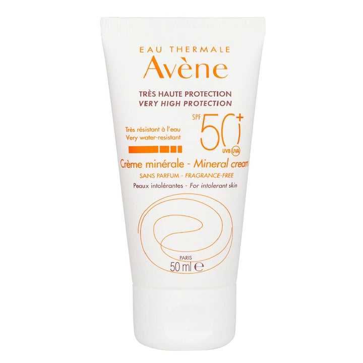 Avene SPF50+ Mineral Sunscreen Cream For High Sun Protection 50ml - Easy Pharmacy LLC
