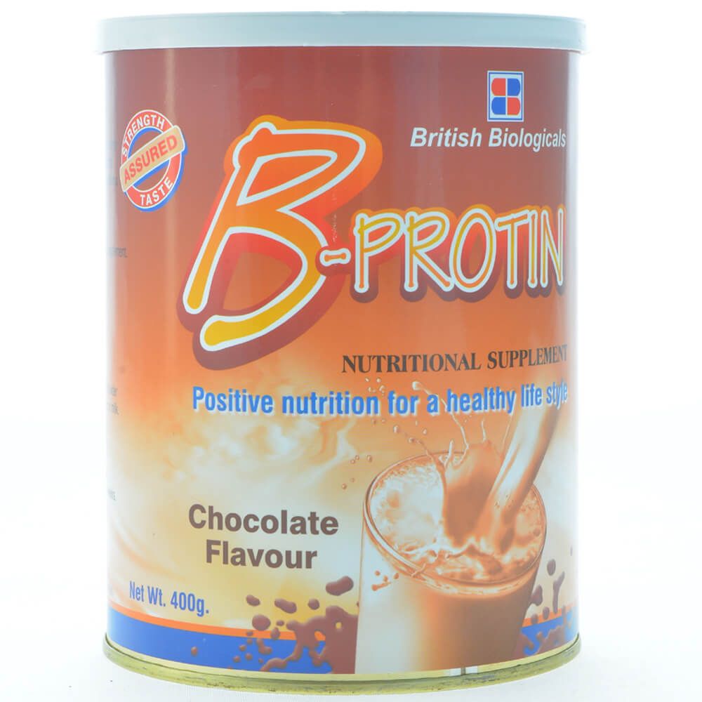 B-Protin Chocolate Powder 400 g - Easy Pharmacy LLC
