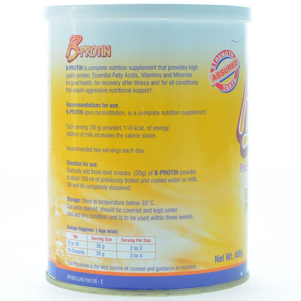 B-Protin Mango Powder 400 g - Easy Pharmacy LLC