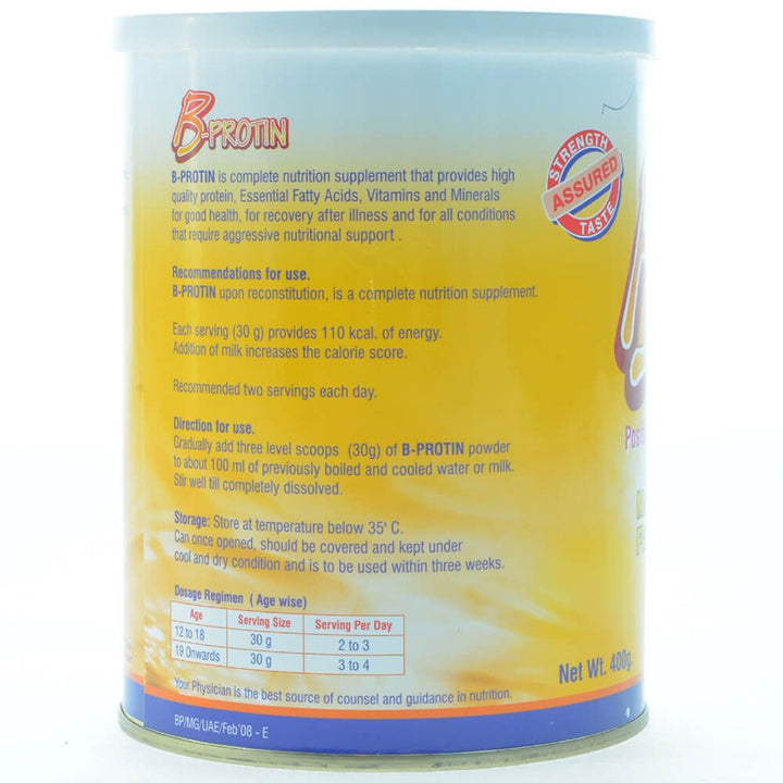 B-Protin Mango Powder 400 g - Easy Pharmacy LLC