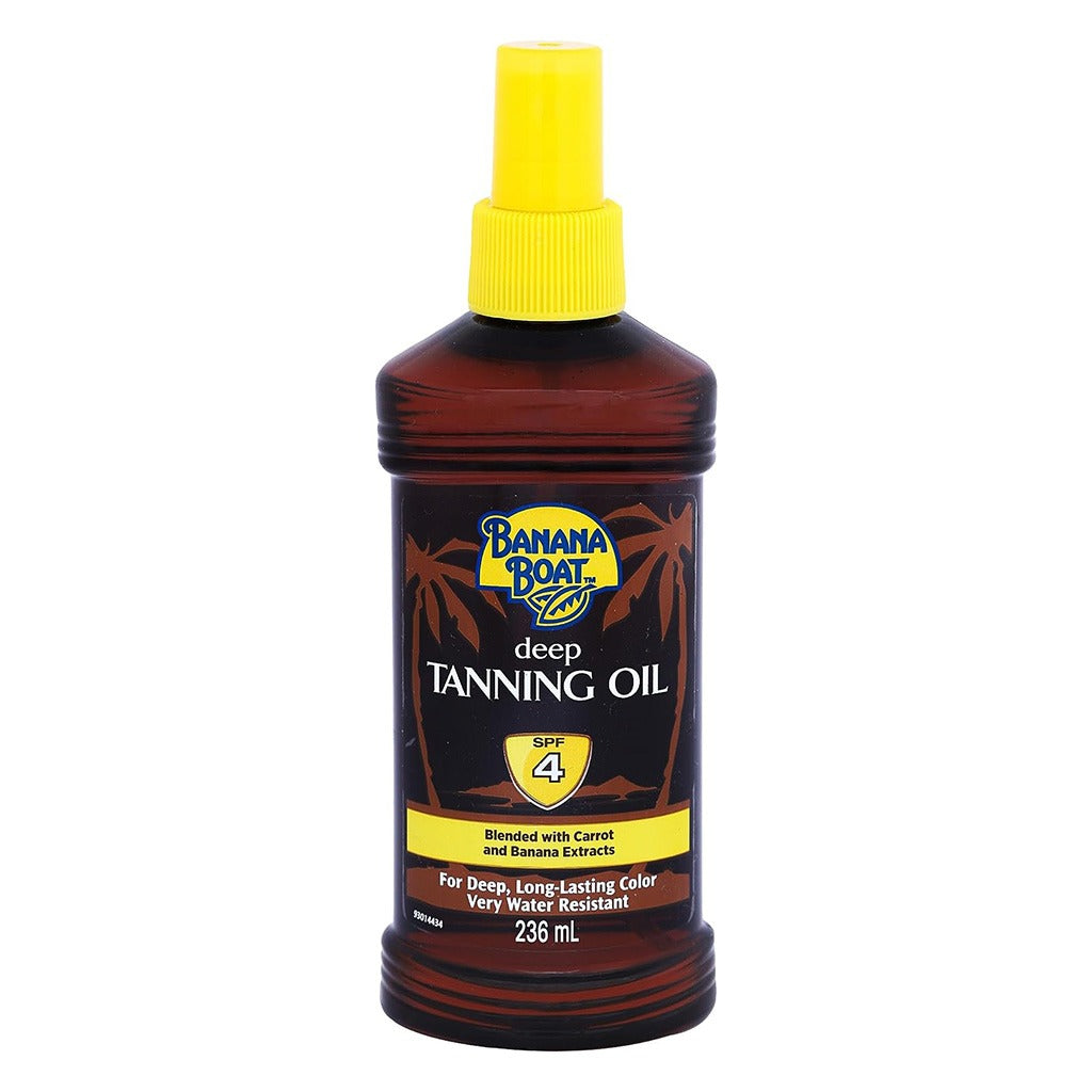 Banana Boat SPF4 Deep Tanning Oil 236 mL - Easy Pharmacy LLC