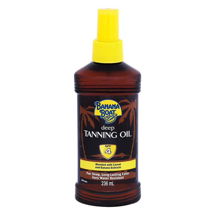 Banana Boat SPF4 Deep Tanning Oil 236 mL - Easy Pharmacy LLC
