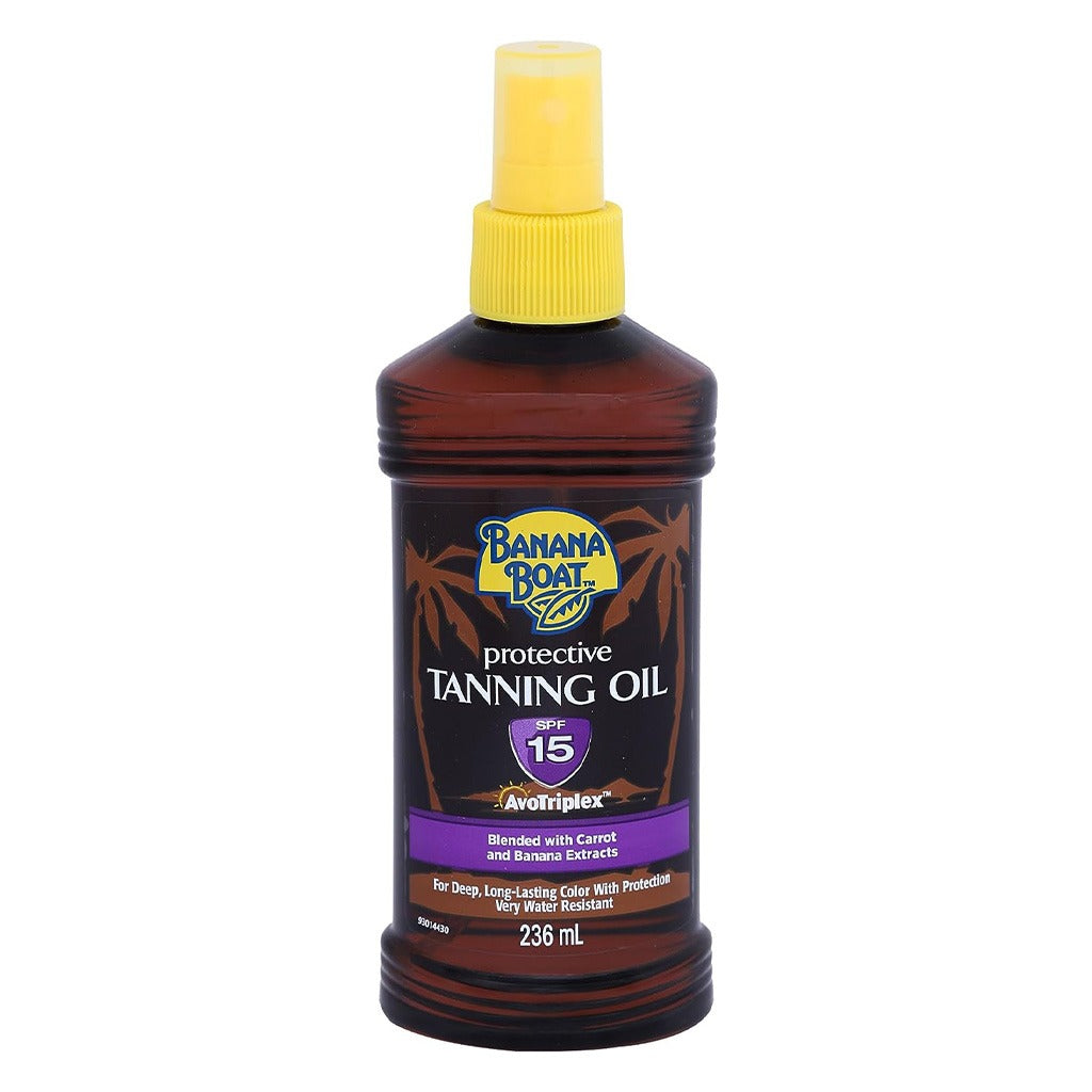 Banana Boat SPF15 Protective Tanning Oil 236 mL - Easy Pharmacy LLC