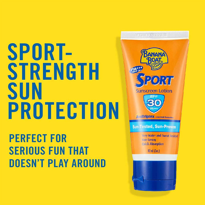 Banana Boat Sport SPF30 Sunscreen Lotion 90 mL - Easy Pharmacy LLC