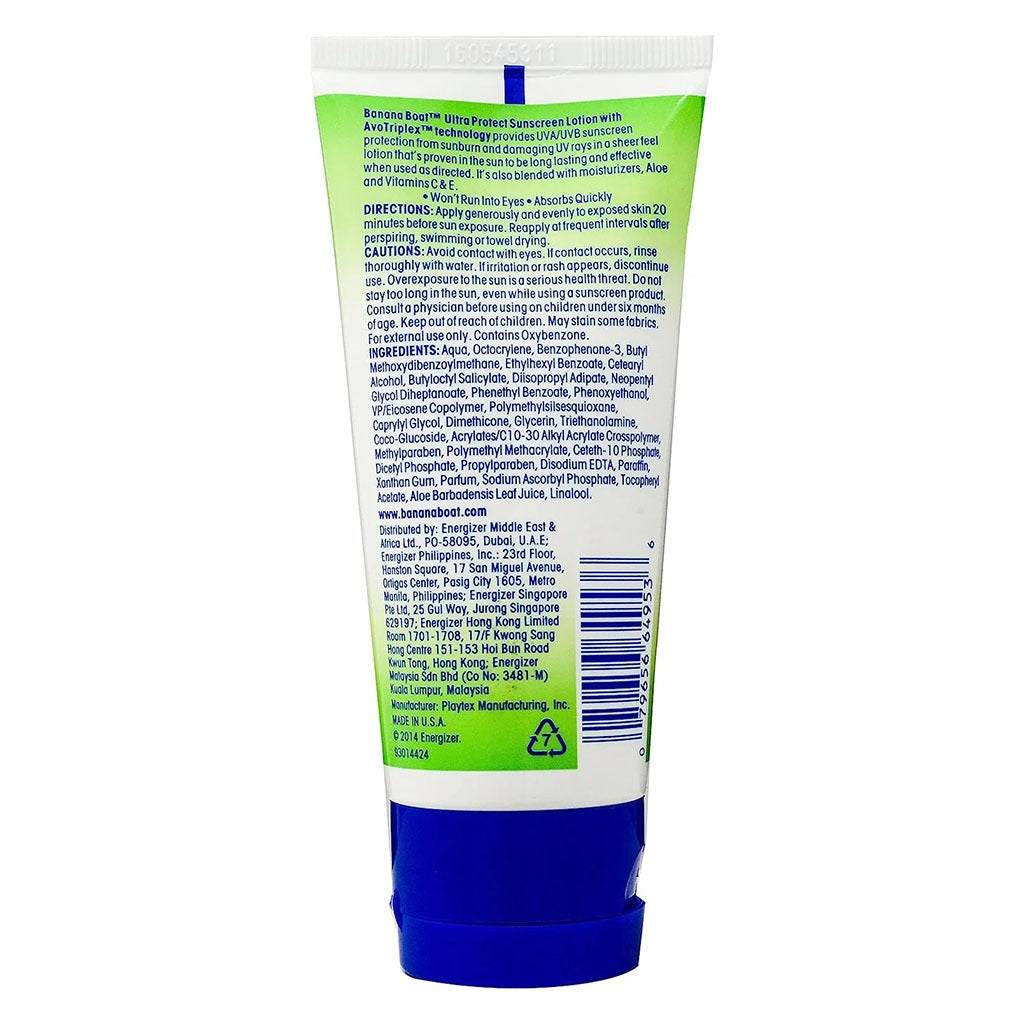 Banana Boat Ultra Protect SPF30 Sunscreen Lotion 90 mL - Easy Pharmacy LLC